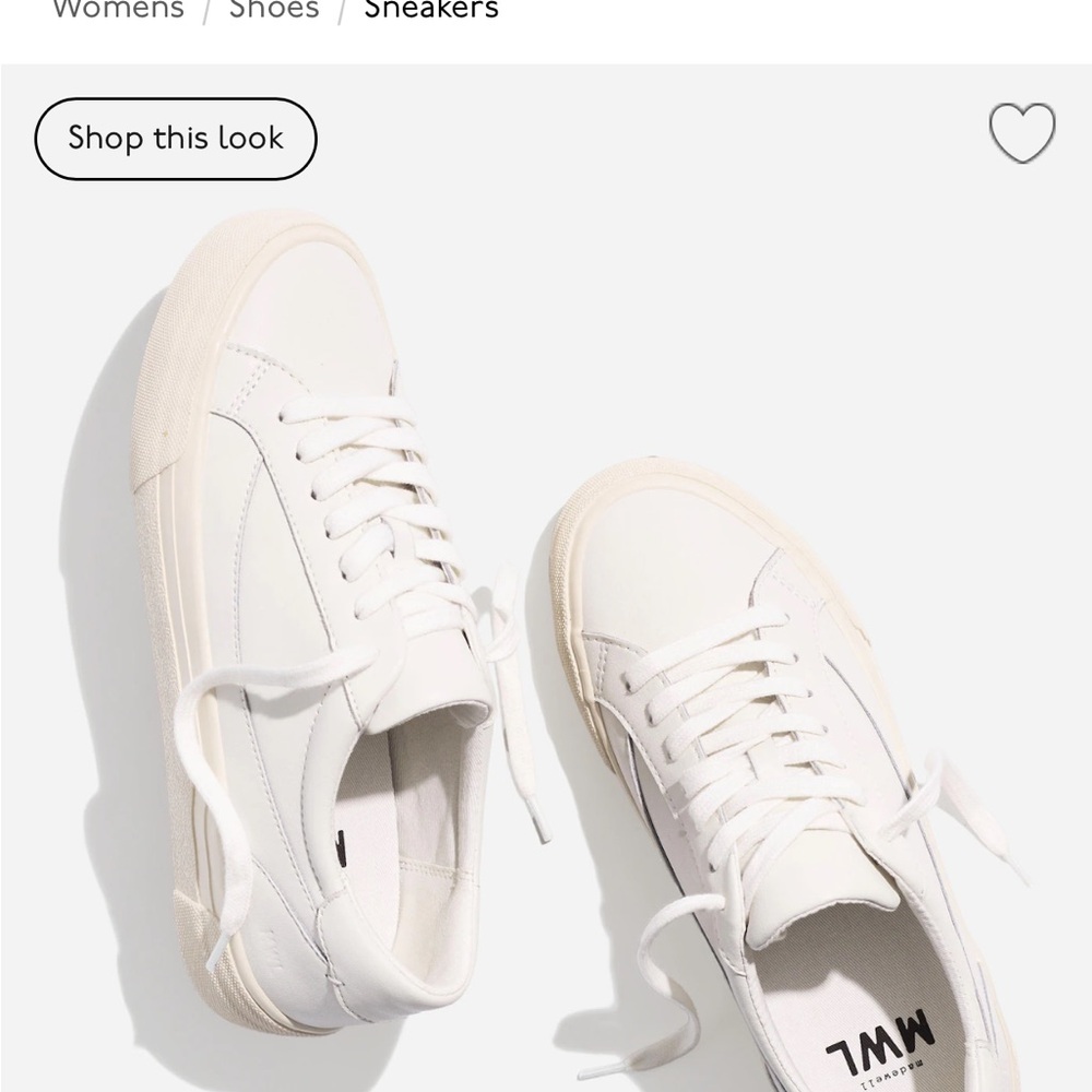 Madewell Sidewalk Low Top Sneakers